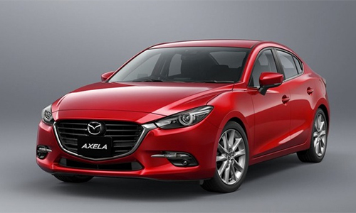 Những hình ảnh chính thức của mẫu Mazda3 2017 cho thấy sự thay đổi về thiết kế so với phiên bản hiện tại, theo hướng thể thao và trẻ trung hơn.