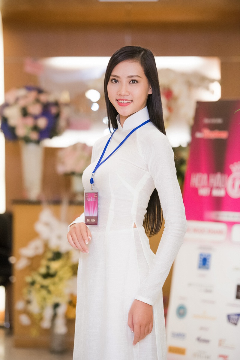 Sở hữu chiều cao vượt trội nhưng Thùy Trang cho biết cô không hề chủ quan khi tham gia cuộc thi Hoa hậu Việt Nam 2016.
