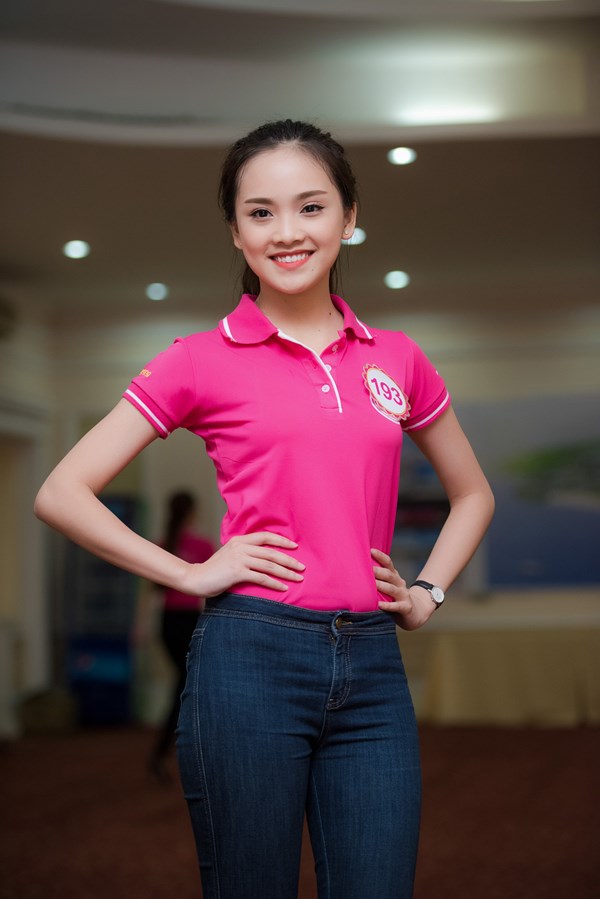 Khi đó, cô 15 tuổi và là học sinh chuyên Anh tại trường THPT chuyên Thái Nguyên.
