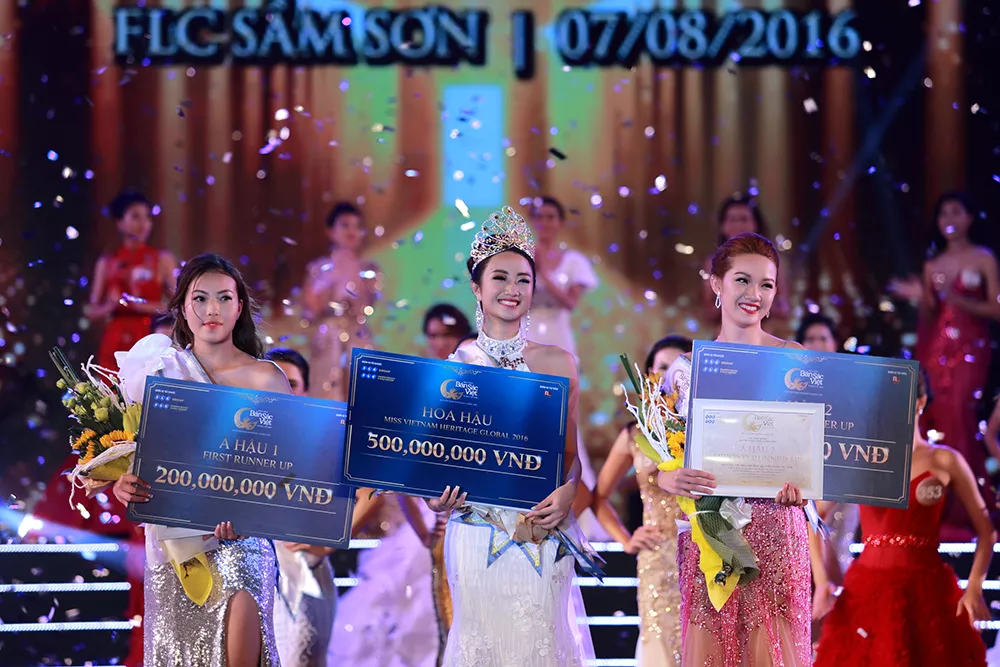 Tối qua (7/8), đêm Chung kết Hoa hậu Bản sắc Việt toàn cầu 2016 đã diễn ra tại Sầm Sơn, TP. Thanh Hoá. 