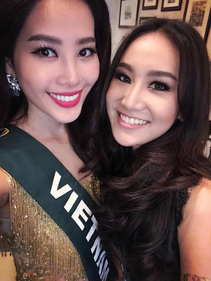 Nam Em rạng rỡ ‘đọ sắc’ cùng dàn thí sinh Châu Á tại Hoa hậu Trái đất 2016