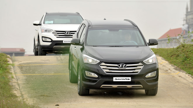 Hyundai SantaFe lắp ráp ở Việt Nam chính thức ‘trình làng’
