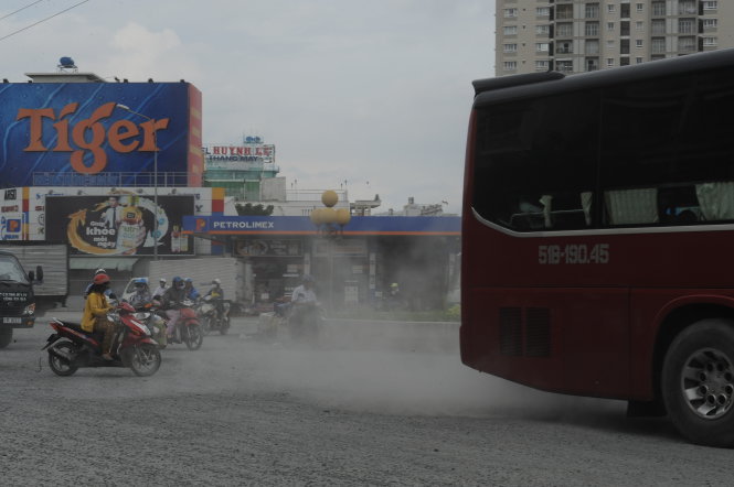 Tình trạng ô nhiễm khói bui tại Việt Nam đang ở mức báo động