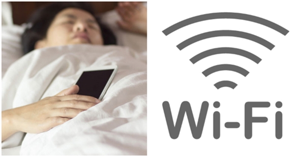 Sóng wifi gây ảnh hưởng không nhỏ tới giấc ngủ của bạn. Ảnh minh họa 