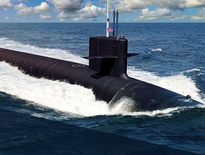  Tàu ngầm hạt nhân lớp Ohio của Mỹ. Ảnh: ANTĐ