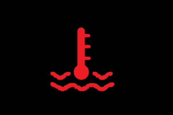 Đèn cảnh báo nhiệt độ nước làm mát động cơ đang nóng cần để ý để xử lý ngay 