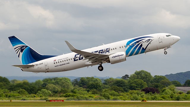 Chiếc máy bay mất tích khi đang bay từ Paris tới Cairo
