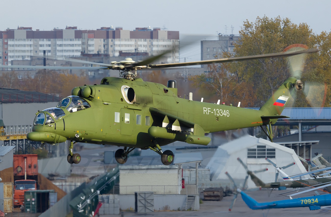 Mi-35MS được sản xuất dựa trên các mẫu Mi-35M trước đó.