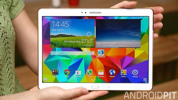 Galaxy Tab 10.5 S của Samsung được đánh giá là khá nhẹ