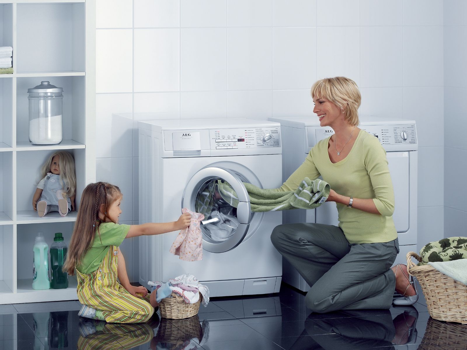 Thông thường, gia đình nên mua máy giặt loại 5-6,5kg là tốt nhất