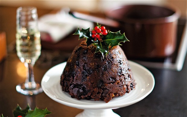Bánh Pudding được coi là món ăn Giáng sinh đem lại may mắn