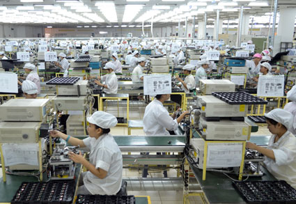 Năng suất lao động ở nhiều lĩnh vực ngành nghề ở Việt Nam đang tăng hạng