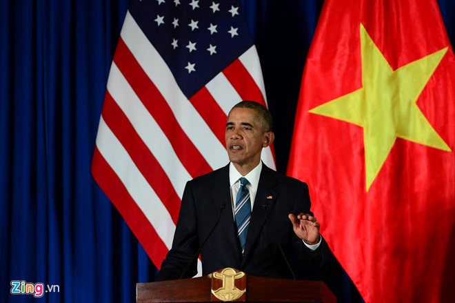 Tổng thống Obama: Mỹ gỡ bỏ cấm vận vũ khí với Việt Nam