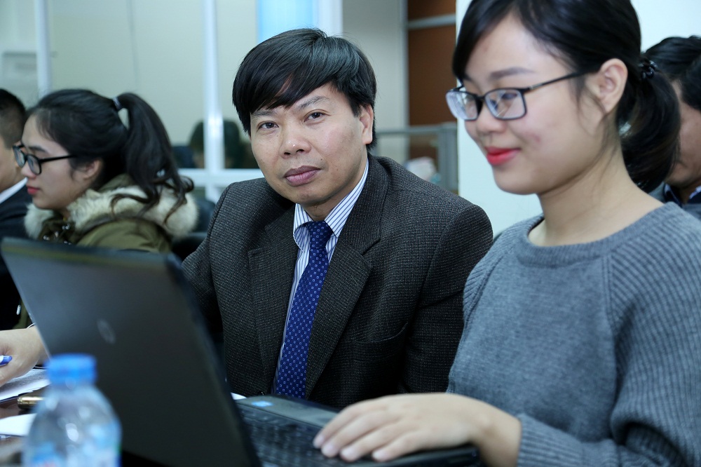 Ông Nguyễn Đức Kiên - Giám đốc Sở Khoa học và Công nghệ Bắc Giang trong chương trình giao lưu trực tuyến: ''Sản phẩm hàng hóa chủ lực tại địa phương với năng suất chất lượng'' do Chất lượng Việt Nam (VietQ.vn) tổ chức
