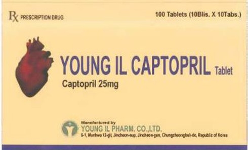 Young IL CaptopriL Tablet được sản xuất không đạt chất lượng 