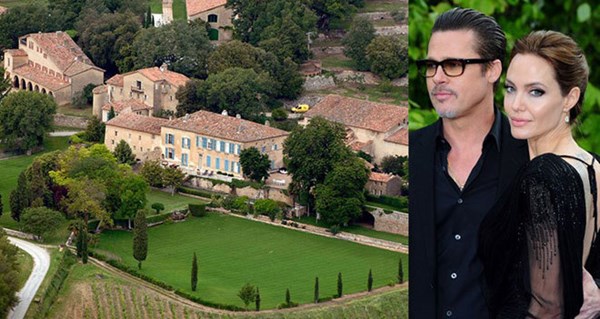 Nhà của sao Brad Pitt - Angelina Jolie nằm ở miền nam nước Pháp