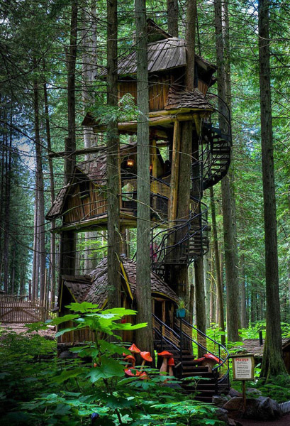 Ngôi nhà có kiến trúc hình trôn ốc ở  British Columbia, Canada đúng là một tác phẩm nghệ thuật thực sự