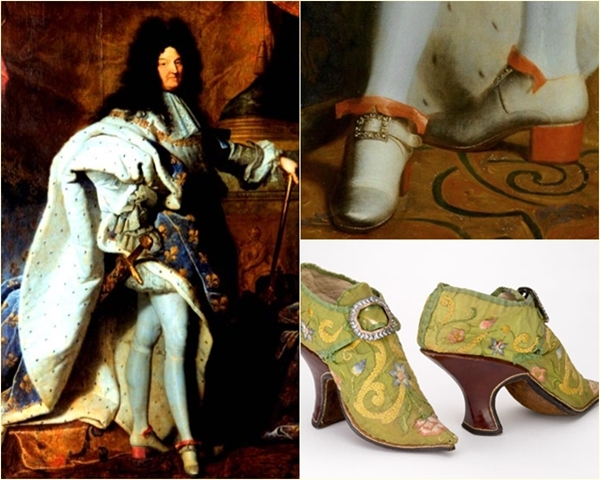 Giày cao gót là phát minh đặc biệt dành riêng cho nam giới, đặc biệt là vào thời vua Louis