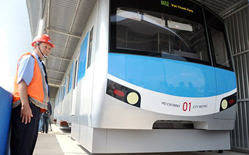Theo kế hoạch, tuyến metro số 1 sẽ hoàn thành và chính thức đi vào hoạt động năm 2020./.