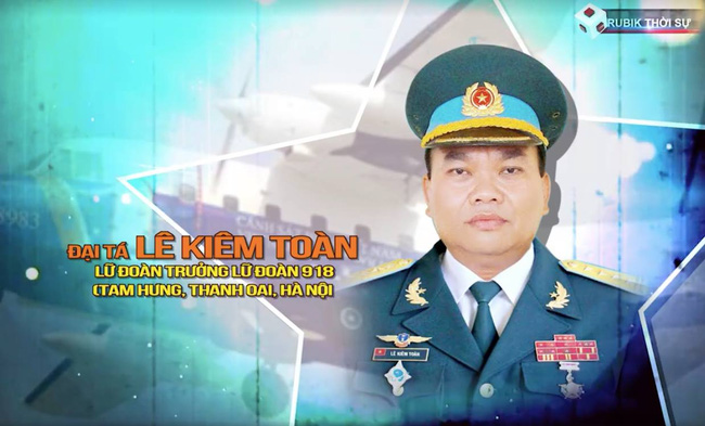 Lê Kiêm Toàn - Đại tá Lữ đoàn trưởng Lữ đoàn 918 (quê Tam Hưng, Thanh Oai, Hà Nội)