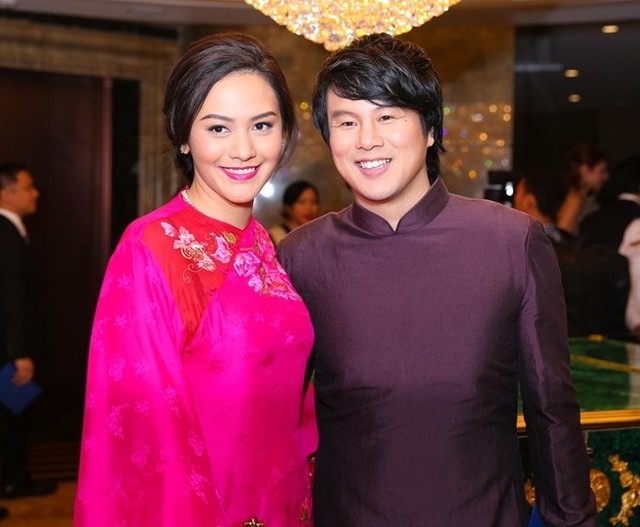 Trương Huệ Vân quyết định kết hôn với ca sĩ Thanh Bùi khi cô chỉ 25 tuổi.