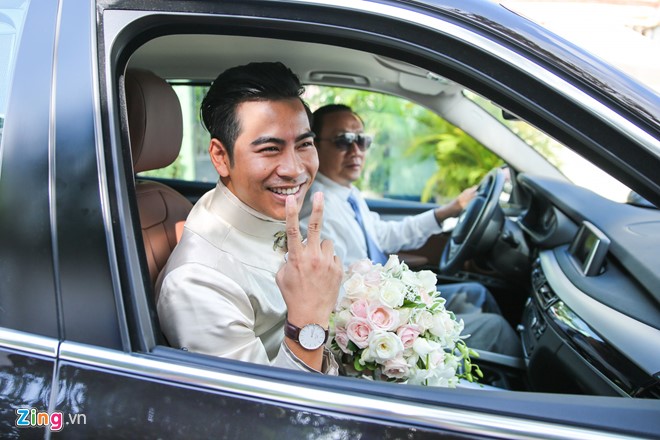 Sáng 22/7, Ngọc Lan và Thanh Bình tổ chức lễ đính hôn tại nhà riêng của cô dâu ở quận Bình Tân, TP.HCM.