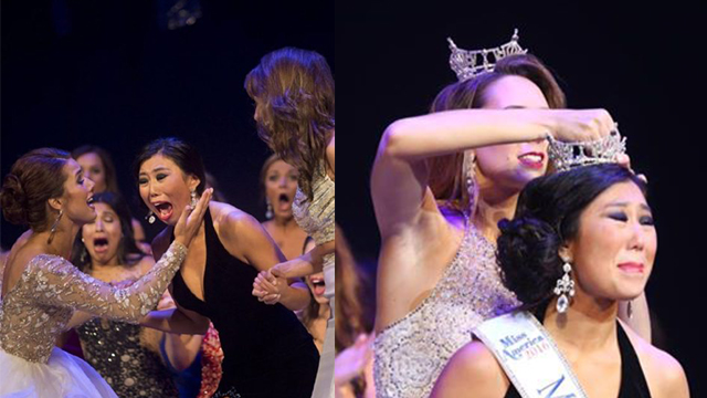 Tân Hoa hậu nghẹn ngào khi đội chiếc vương miện danh giá.
