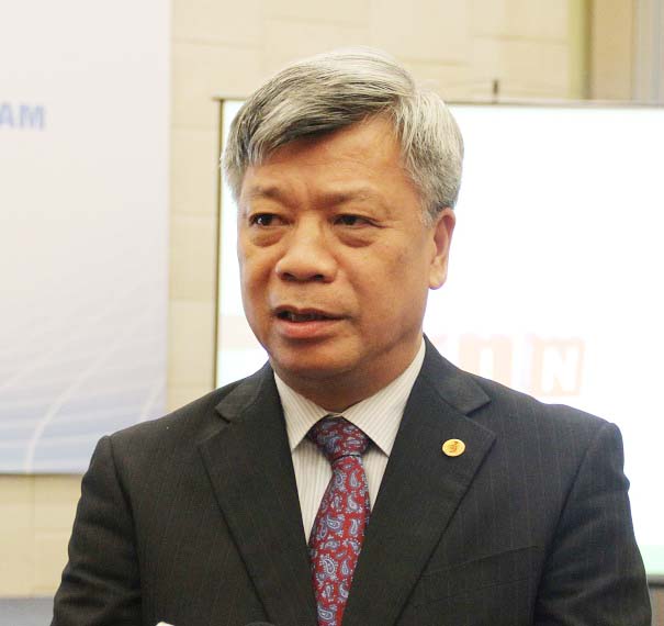Thứ trưởng Bộ Khoa học và Công nghệ (KH&CN) kiêm Cục trưởng Cục Sở hữu trí tuệ (SHTT) Trần Việt Thanh trả lời phỏng vấn về chỉ dẫn địa lý