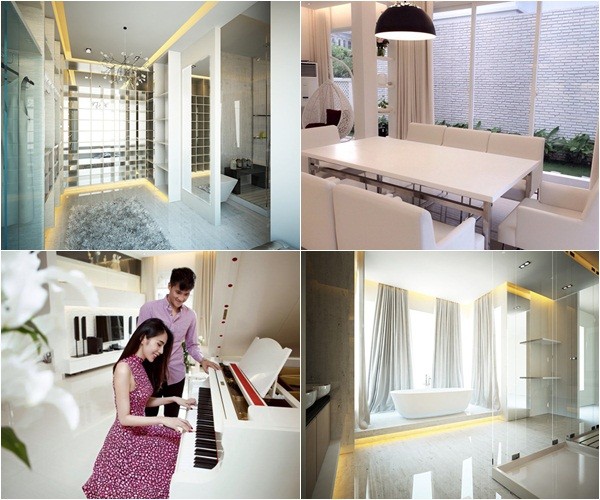 Vợ chồng ca sĩ Thủy Tiên - Công Vinh sống trong một căn biệt thự trắng trị giá hàng chục tỷ đồng Vợ chồng ca sĩ Thủy Tiên - Công Vinh sống trong một căn biệt thự trắng trị giá hàng chục tỷ đồng