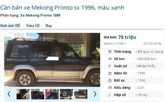 Loạt ô tô cũ chính hãng giá 75 triệu đồng này đang rao bán ở chợ Việt - ảnh 2