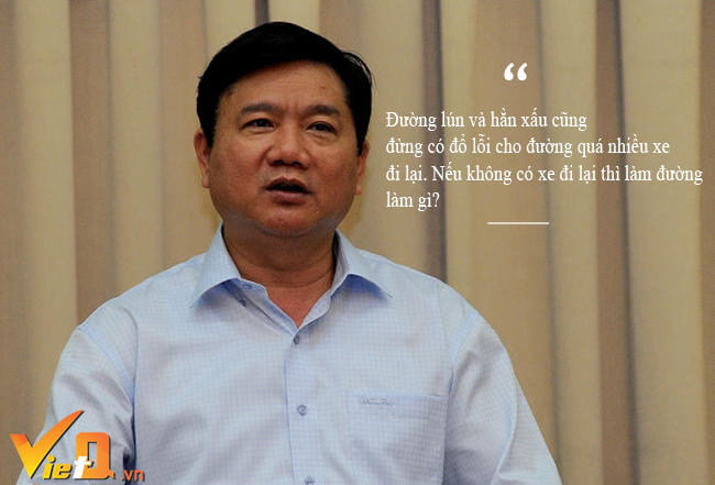 Phát biểu của Bí thư Đinh La Thăng tại cuộc họp sáng ngày 21/7/2015 với Vidifi, Ban quản lý dự án (BQL DA) 3 - Tổng cục Đường bộ Việt Nam và các đơn vị liên quan nhằm xử lý ngay hiện tượng hằn lún trên quốc lộ 5 cũ khi ông còn làm Bộ trưởng Bộ GTVT