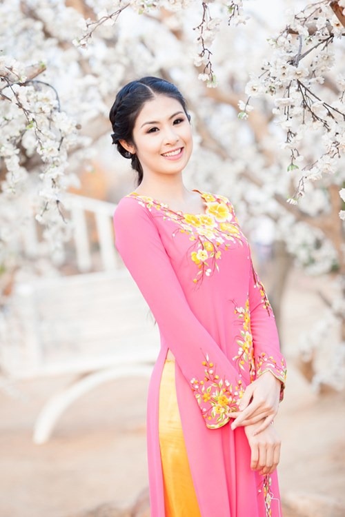 Hoa hậu Việt Nam 2010 Đặng Ngọc Hân.