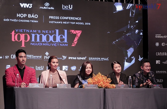 Chiều hôm qua (29/6)  tại Grand Palace đã diễn ra họp báo chính thức chương trình Vietnam’s Next Top Model 2016 với thông điệp đang gây sốt “Phá bỏ mọi giới hạn”. 