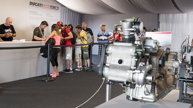 Khu trưng bày chính thức của những mẫu xe của Ducati, bao gồm những mẫu xe và công nghệ nổi tiếng tạo nên tên tuổi của thương hiệu mô tô Italia