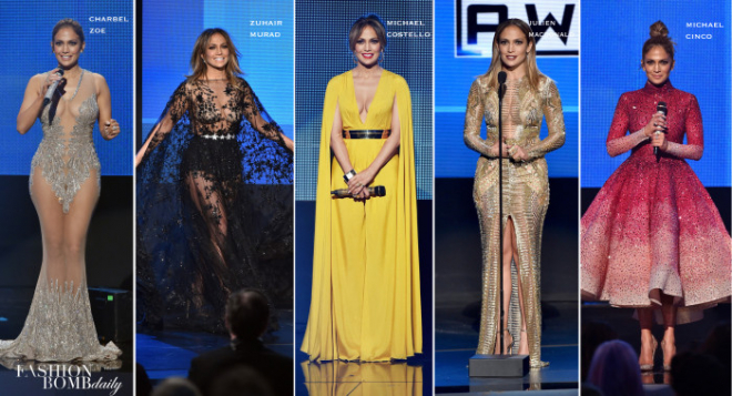 Chiếc váy giúp Jennifer Lopez trở thành mỹ nhân có trang phục đẹp nhất tại sự kiện này.