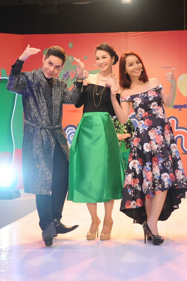 Bộ ba giám khảo của chương trình dành tặng nhiều lời khen cho con gái Hoa hậu Ngọc Diễm.
