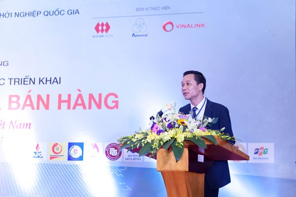 Ông Nguyễn Hữu Sơn - Trưởng Ban tổ chức phát biểu khai mạc chương trình 
