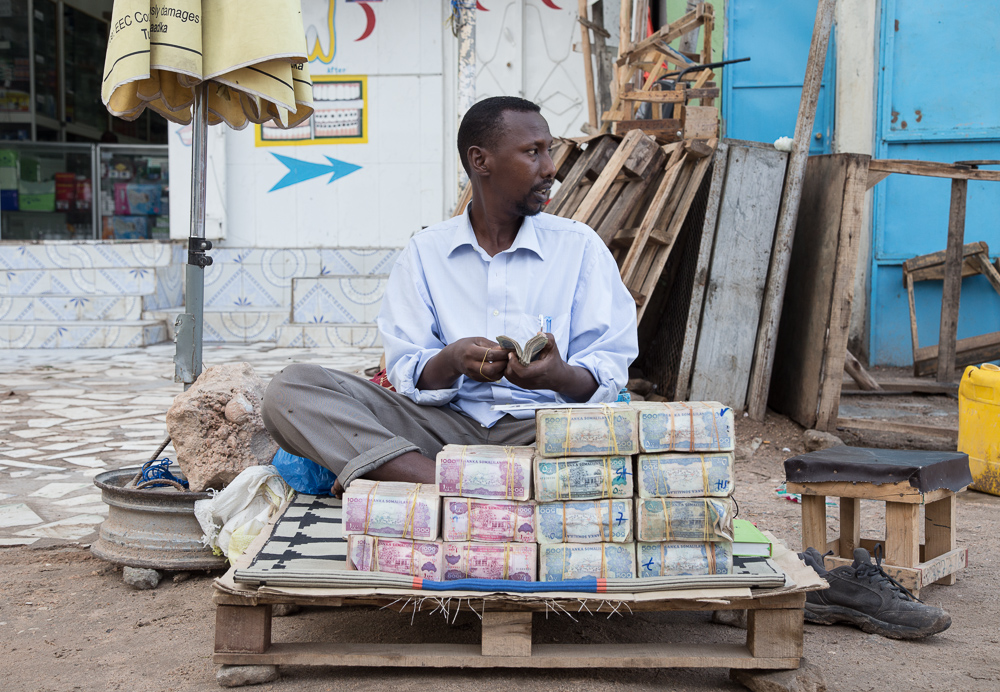 Vì nền kinh tế Somaliland không phát triển nên người dân đã không còn niềm tin vào đồng Shilling. Họ muốn đổi chúng thành những đồng ngoại tệ