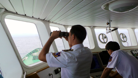 Cảnh sát biển Việt Nam dõi theo từng biến động trên biển đảo quê hương