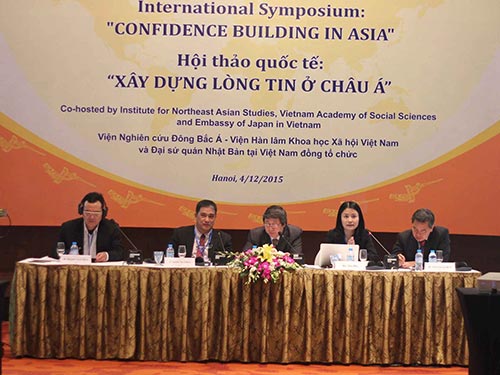 Hội thảo ‘Xây dựng lòng tin châu Á’ diễn ra ngày 4/12 tại Hà Nội đề cập đến vai trò của ASEAN với tình hình Biển Đông hiện nay