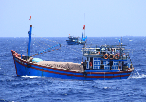 Tàu cá của ngư dân Việt Nam trên Biển Đông