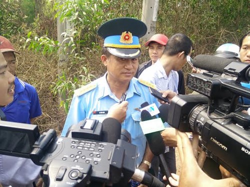 Đại tá Lê Văn Hạnh, Chính ủy Sư đoàn Không quân 370, trả lời cơ quan báo đài