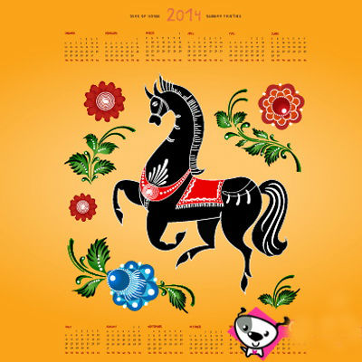Ngoài những mẫu lịch về ngựa cho năm Giáp Ngọ, thị trường cũng có nhiều mẫu lịch độc đáo khác