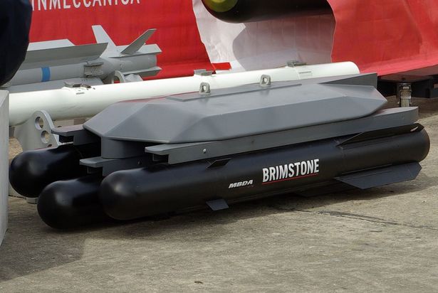 Tên lửa Brimstone có giá 100.000 bảng Anh/quả, hiện là một trong những vũ khí chiến lược của quân đội Anh.