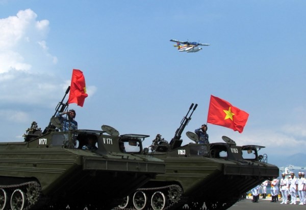 Các vũ khí, khí tài hiện đại của Hải quân Việt Nam trên cạn