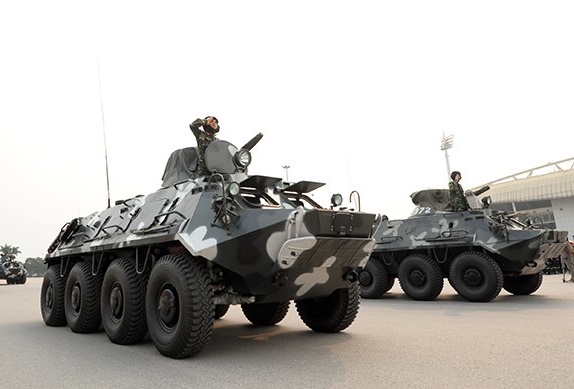 Xe bộ binh BTR-60PB bắt đầu phục vụ quân đội Việt Nam từ năm 1973