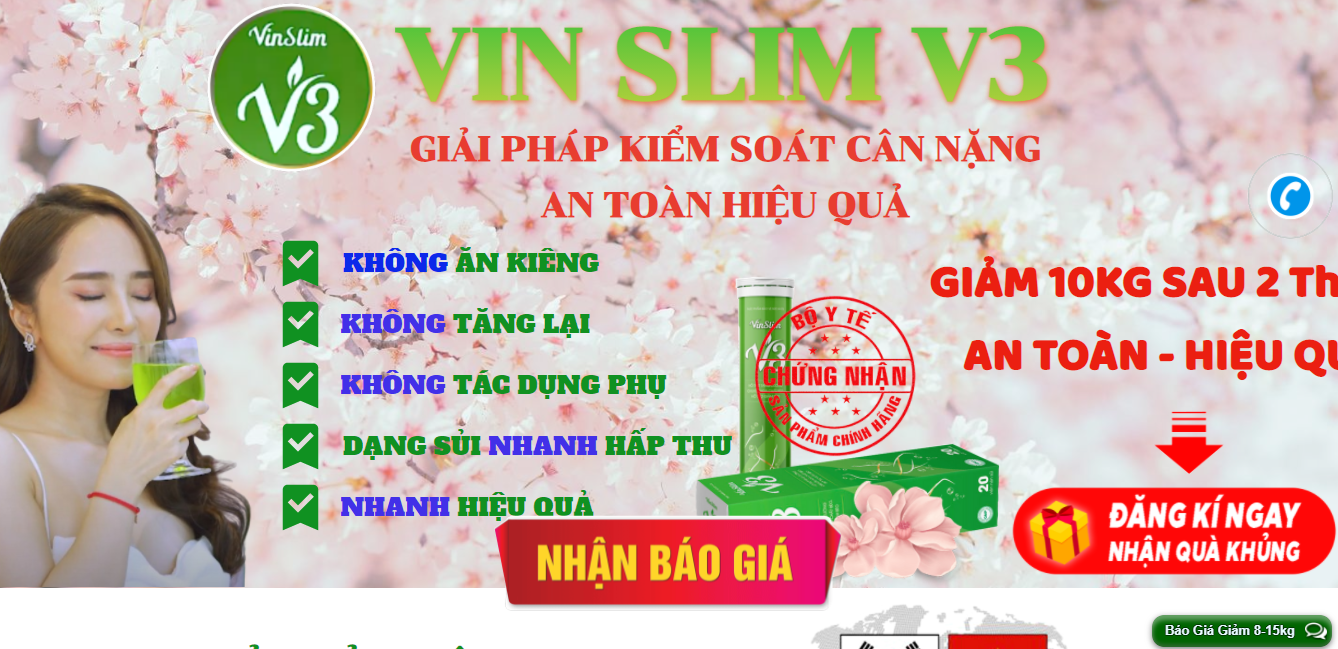 Viên sủi VINSLIM V3: Chỉ là TPBVSK nhưng 'nổ' công dụng như truốc trị bệnh để lừa người tiêu dùng?