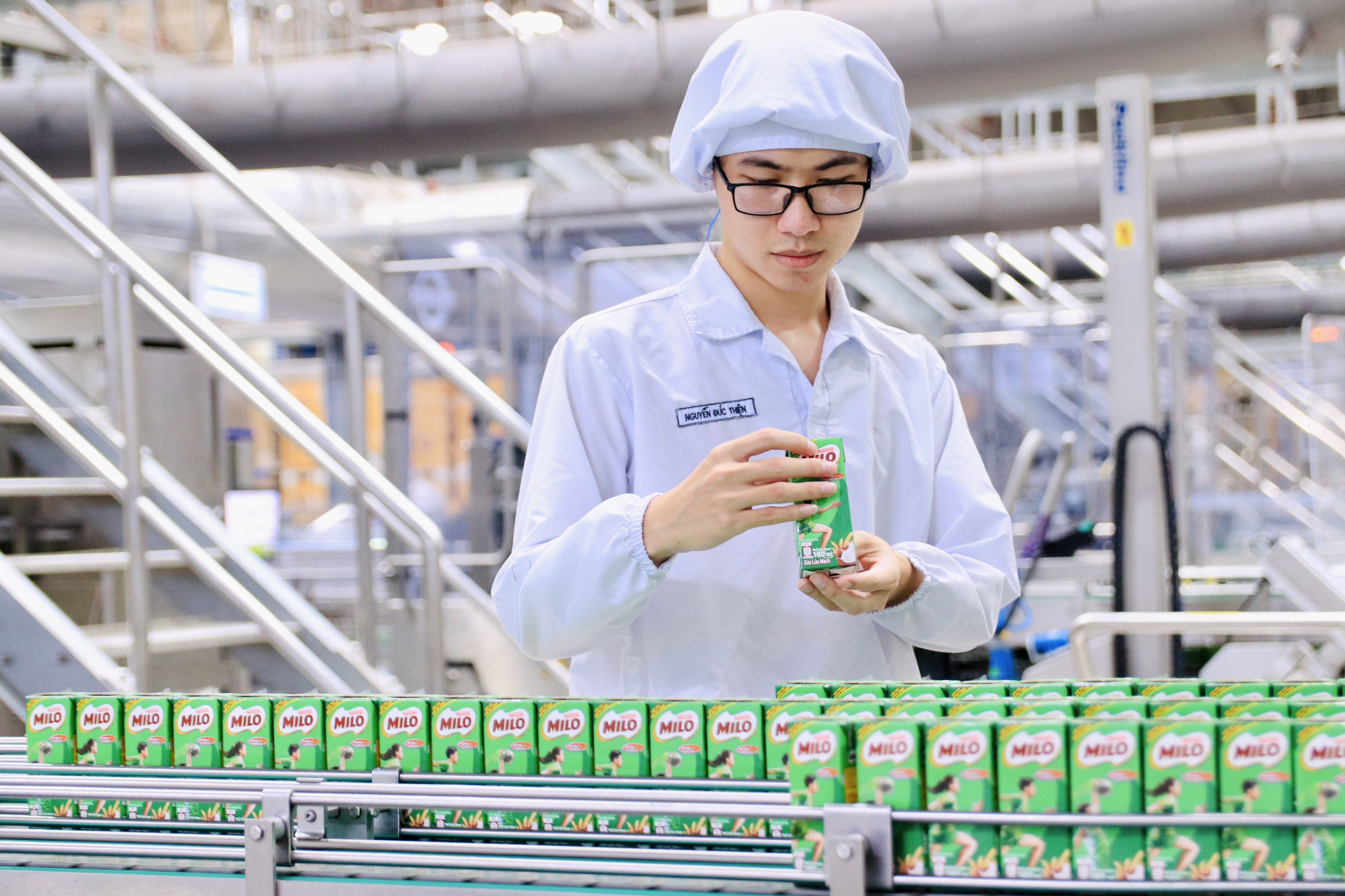 Nhà máy Nestlé Bông Sen ưu tiên trang bị và phát triển các kỹ năng cần thiết cho đội ngũ nhân viên để tiếp cận và làm chủ công nghệ