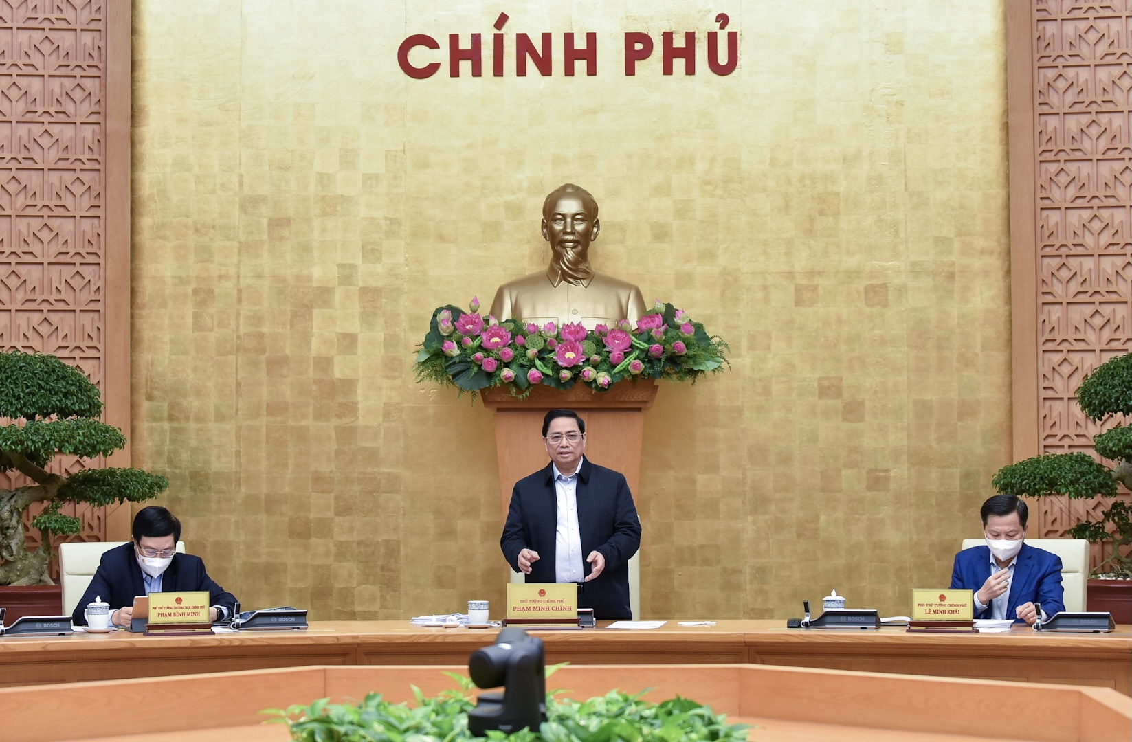 Hôm nay, Thủ tướng Phạm Minh Chính chủ trì phiên họp Chính phủ thường kỳ tháng 11/2021