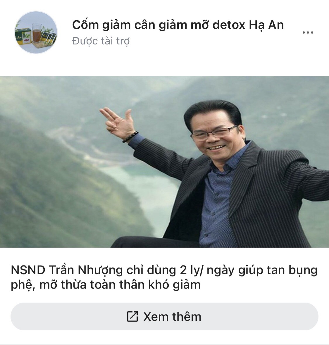 NSND Trần Nhượng tiếp tay quảng cáo sản phẩm thổi phồng công dụng lừa dối người tiêu dùng